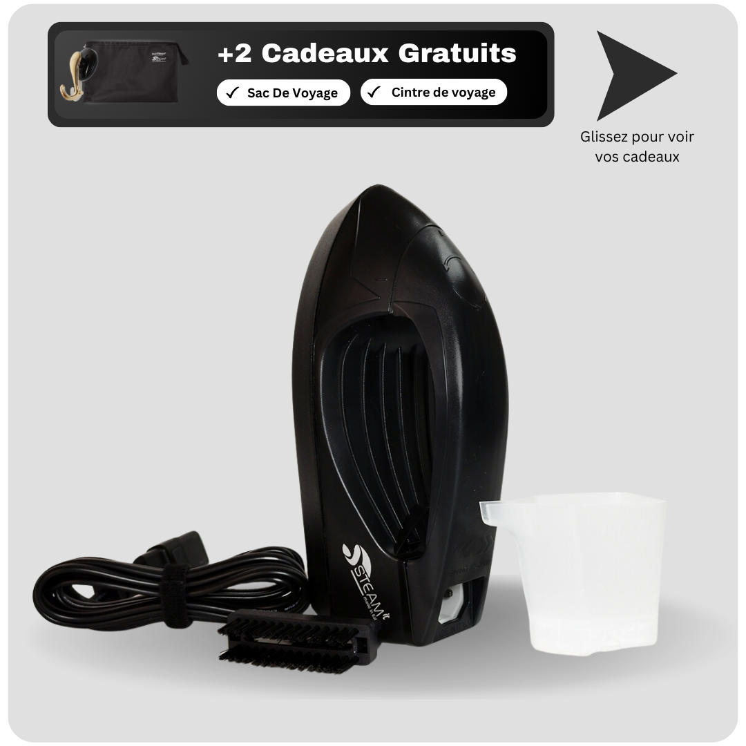 Steam™ – Mini Fer à Vapeur Portatif