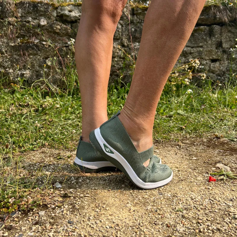 ErgoStepia- Baskets à confort orthopédique pour femme