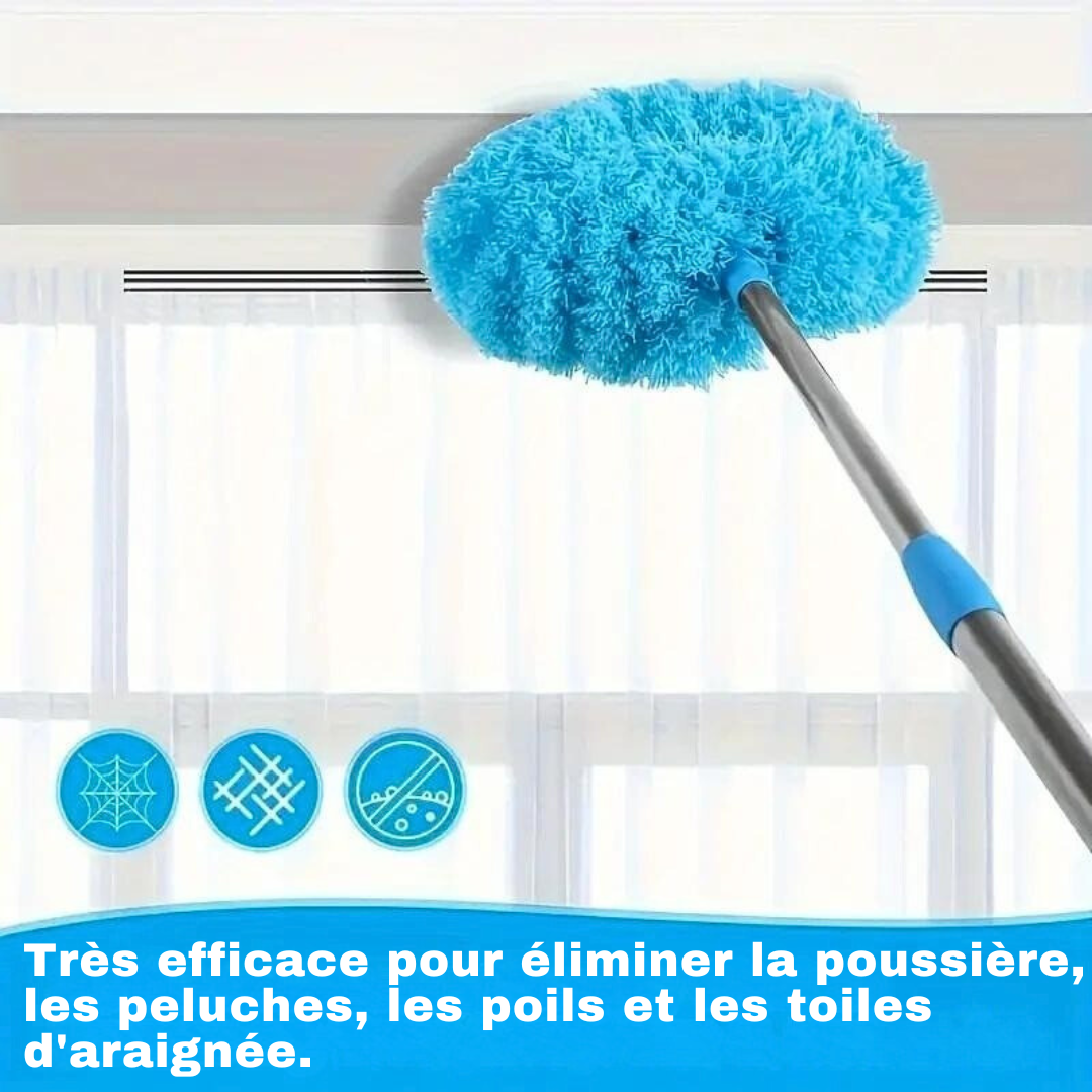 Plumeau extensible en microfibre pour ventilateur de plafond