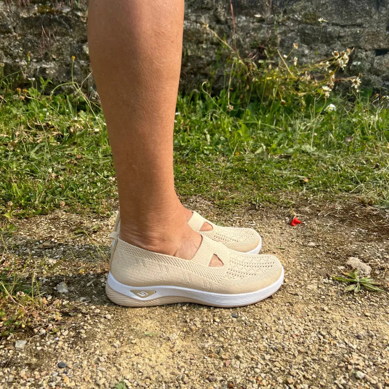 ErgoStepia- Baskets à confort orthopédique pour femme