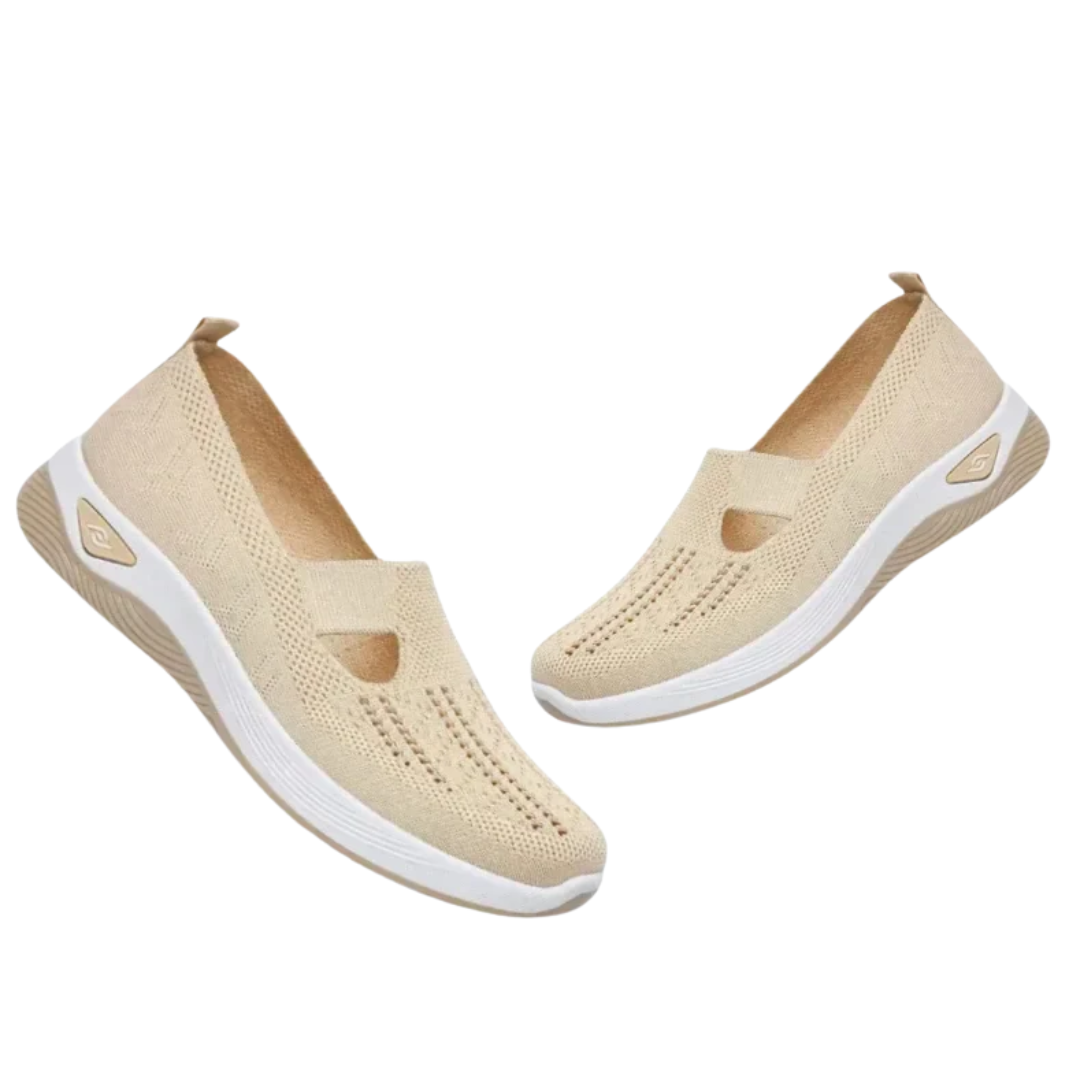 ErgoStepia- Baskets à confort orthopédique pour femme