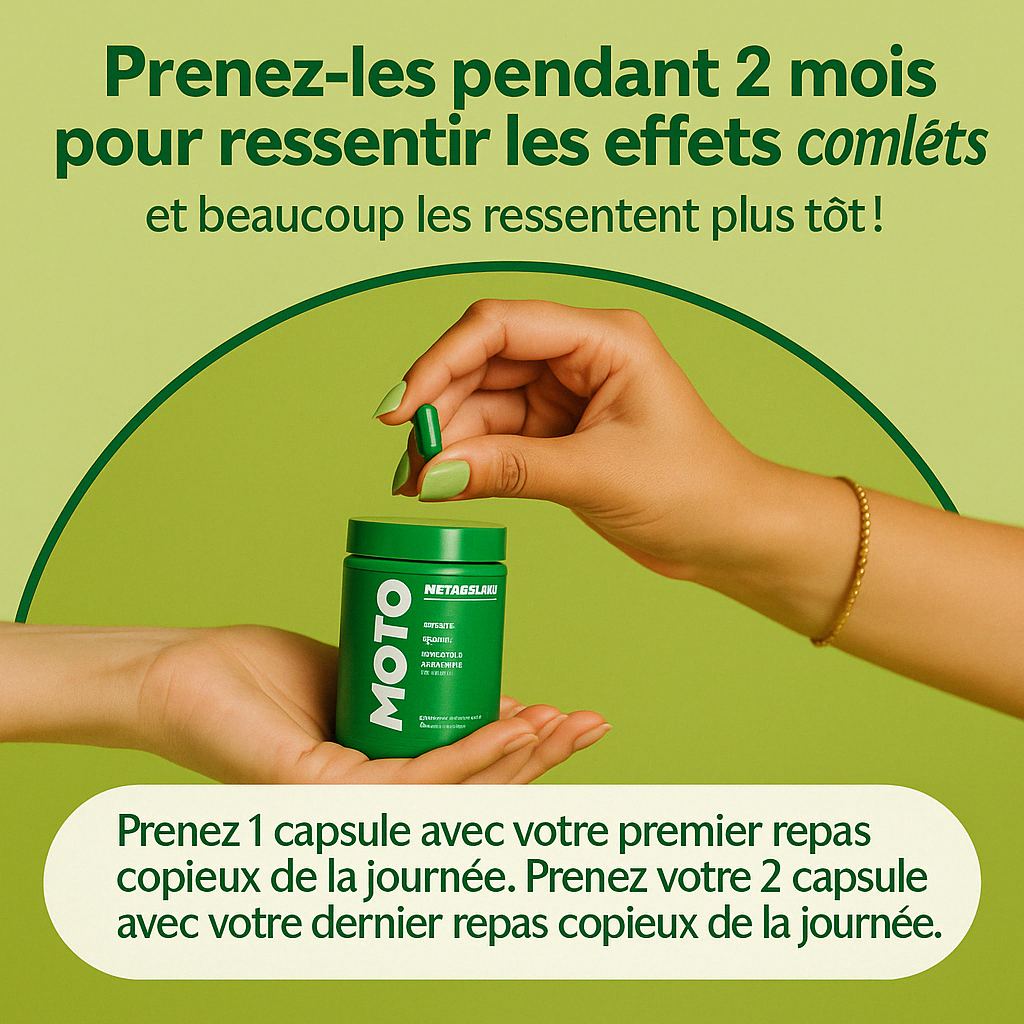 MOTO-Capsules Stimulantes du Métabolisme