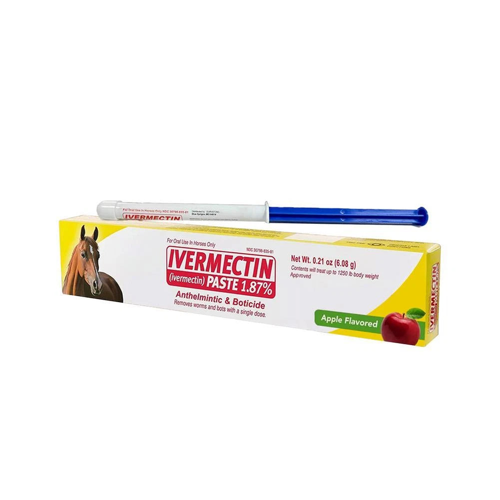Pâte vermifuge pour cheval Durvet
