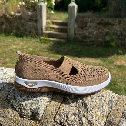 ErgoStepia- Baskets à confort orthopédique pour femme