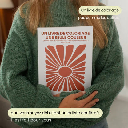 Livre de coloriage monochrome – Édition d’été