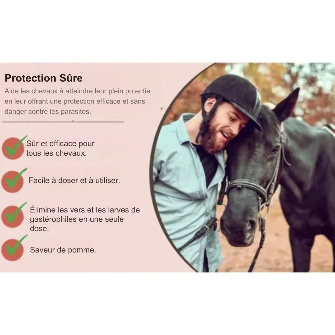 Pâte vermifuge pour cheval Durvet
