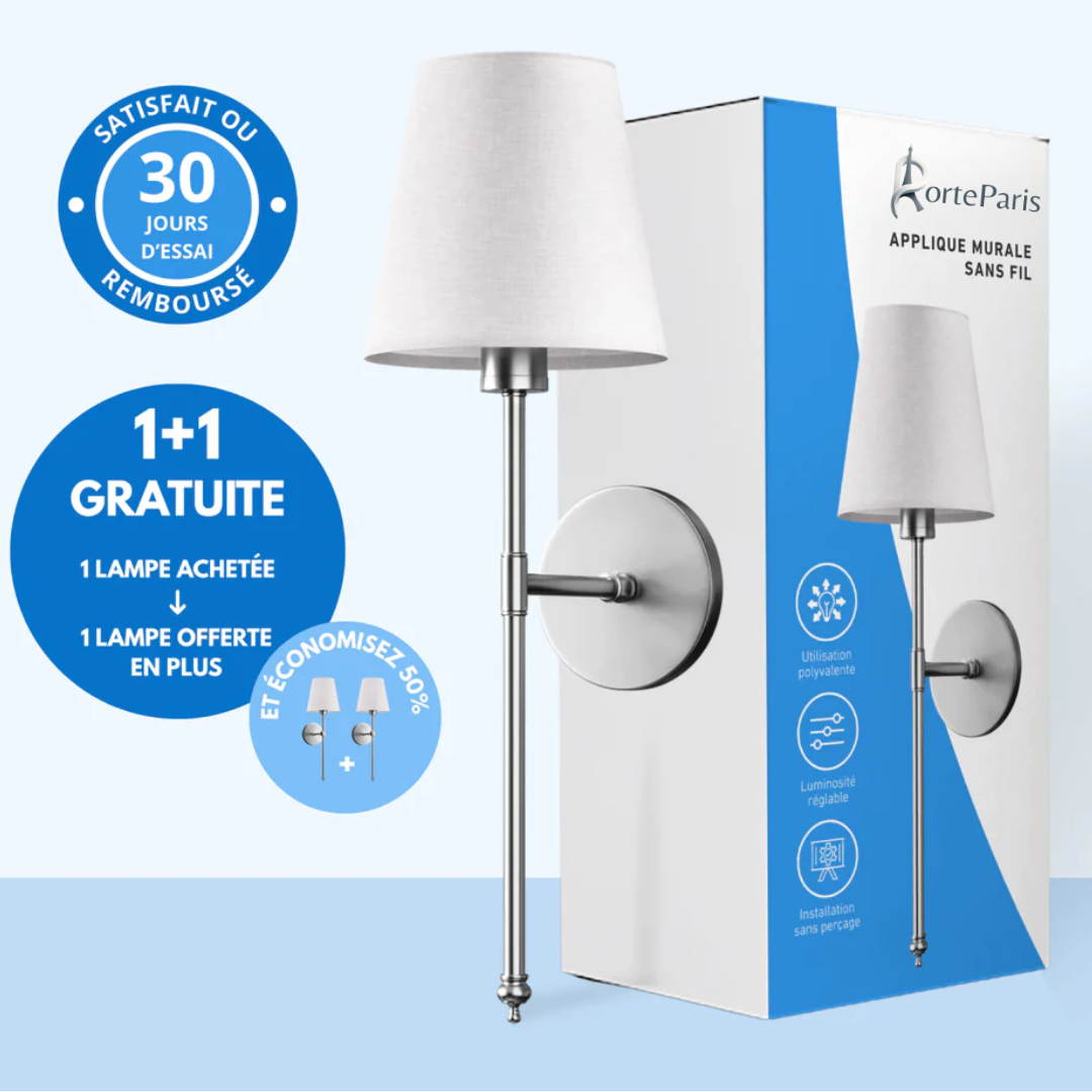 Applique murale sans fil