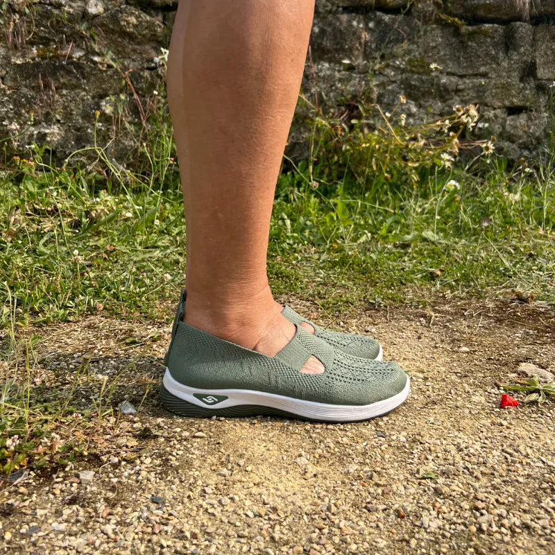 ErgoStepia- Baskets à confort orthopédique pour femme