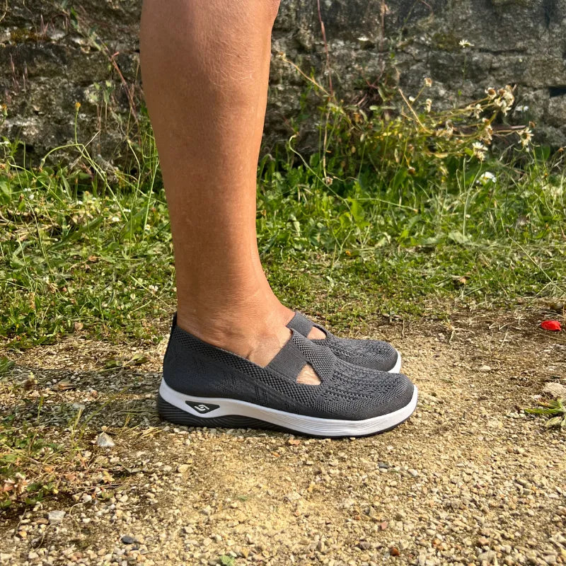 ErgoStepia- Baskets à confort orthopédique pour femme