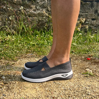 ErgoStepia- Baskets à confort orthopédique pour femme