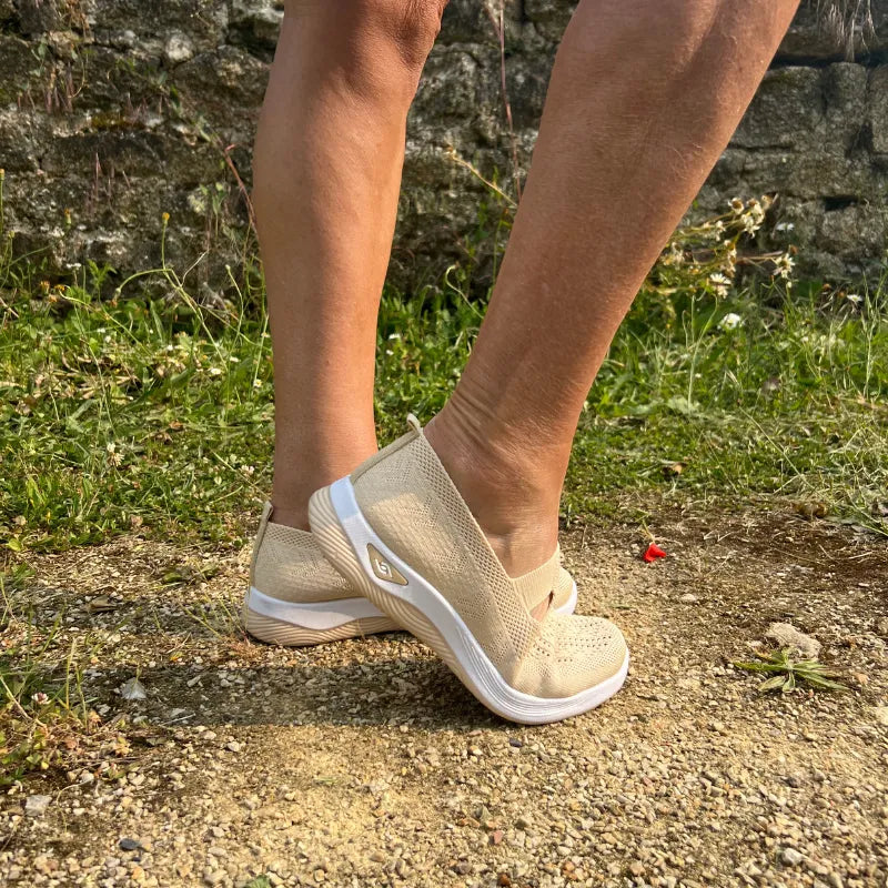 ErgoStepia- Baskets à confort orthopédique pour femme