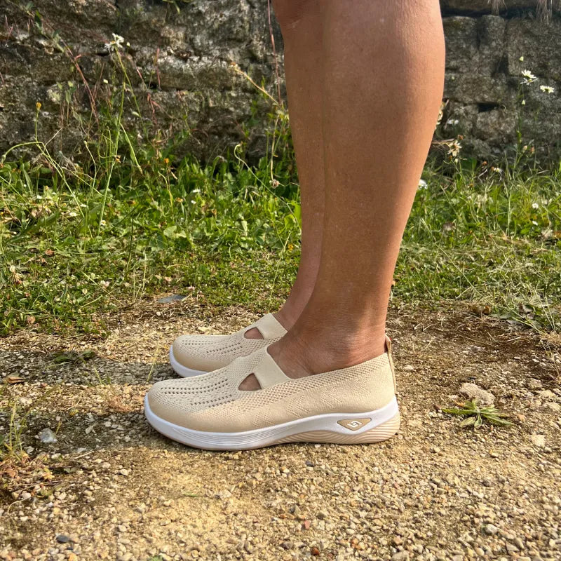 ErgoStepia- Baskets à confort orthopédique pour femme