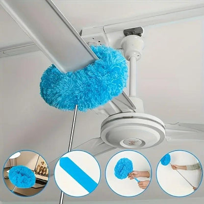 Plumeau extensible en microfibre pour ventilateur de plafond
