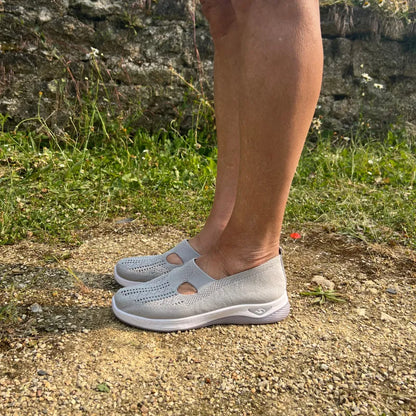 ErgoStepia- Baskets à confort orthopédique pour femme