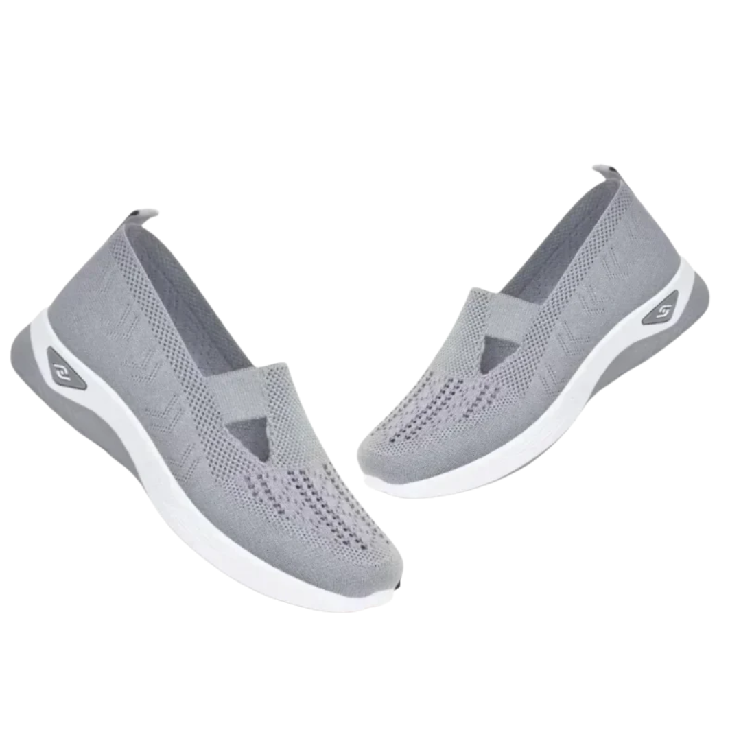 ErgoStepia- Baskets à confort orthopédique pour femme
