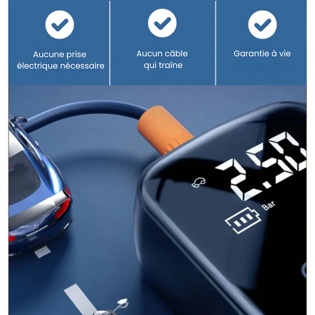 Gonfleur de pneus sans fil