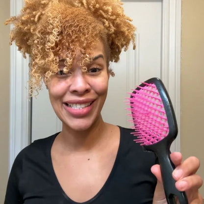 Porteparis Brush – Brosse Démêlante pour Cheveux Bouclés