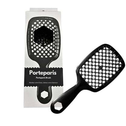 Porteparis Brush – Brosse Démêlante pour Cheveux Bouclés