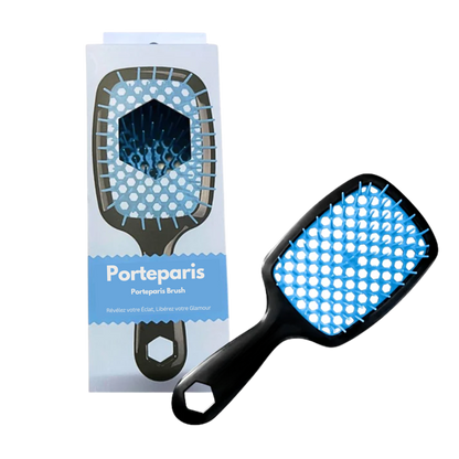 Porteparis Brush – Brosse Démêlante pour Cheveux Bouclés
