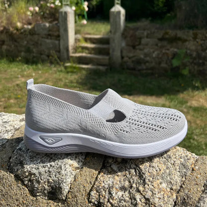 ErgoStepia- Baskets à confort orthopédique pour femme