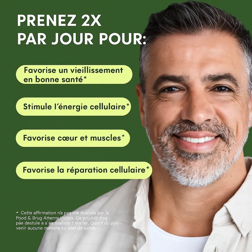 Cata-Kor 500 mg - Complément NAD+ contre le vieillissement cutané