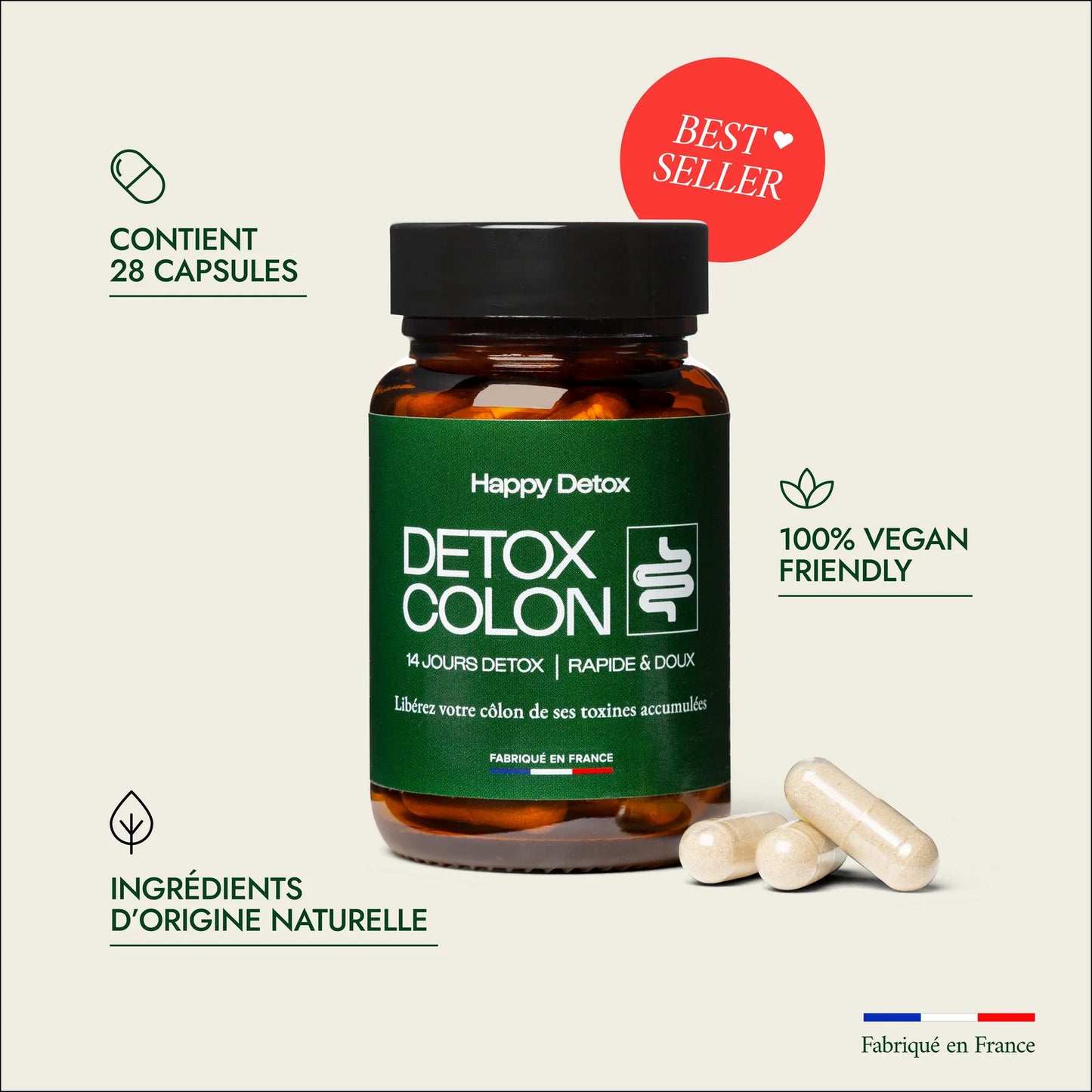 Detox Côlon 14 Jours - Happy Detox