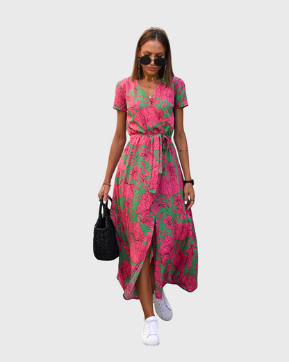 Aviana | Robe Élégante en Coton