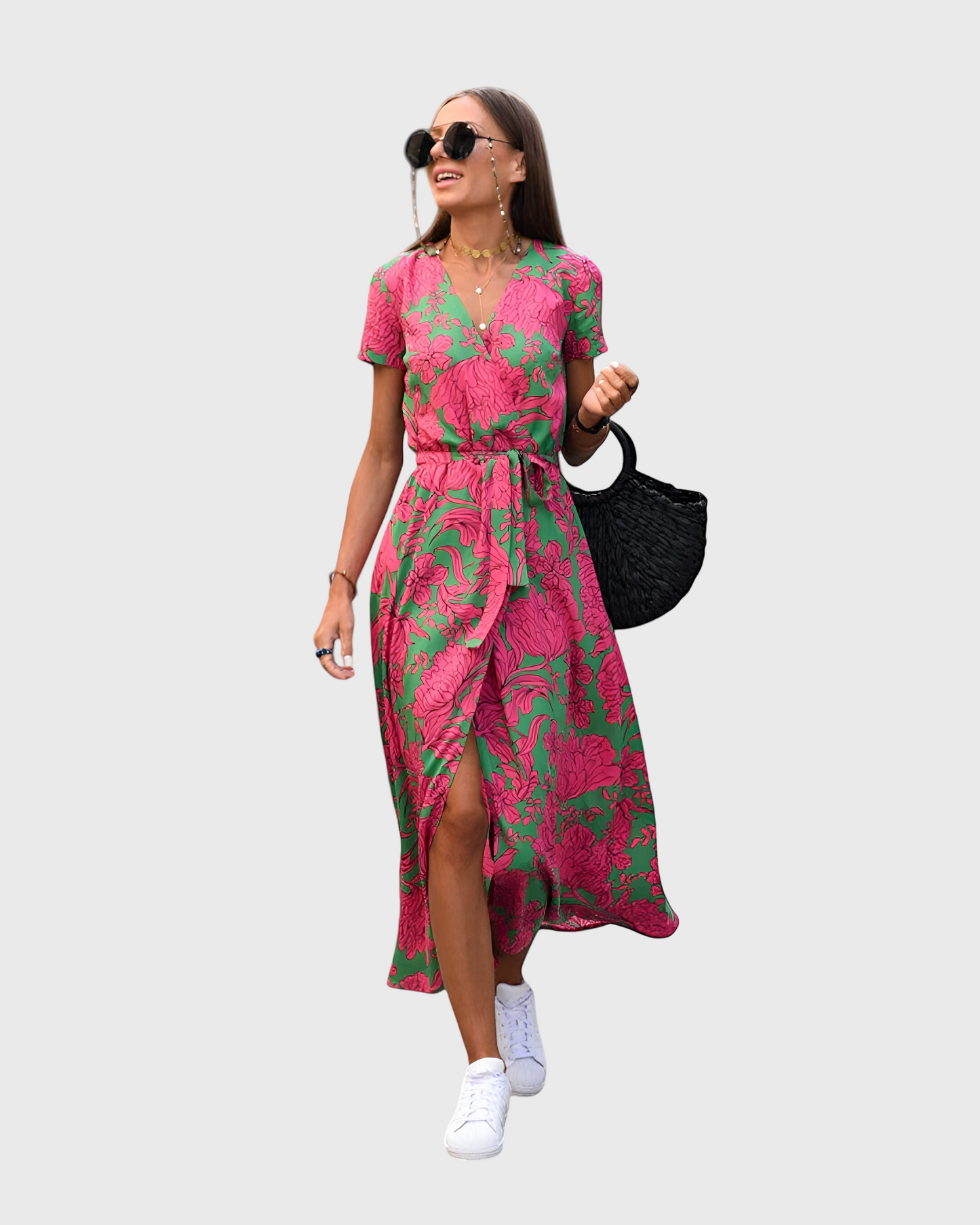 Aviana | Robe Élégante en Coton