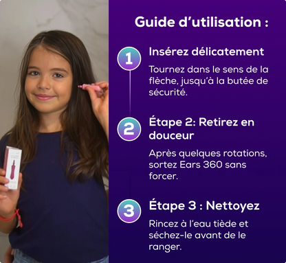 Ears 360: La révolution pour nettoyer vos oreilles