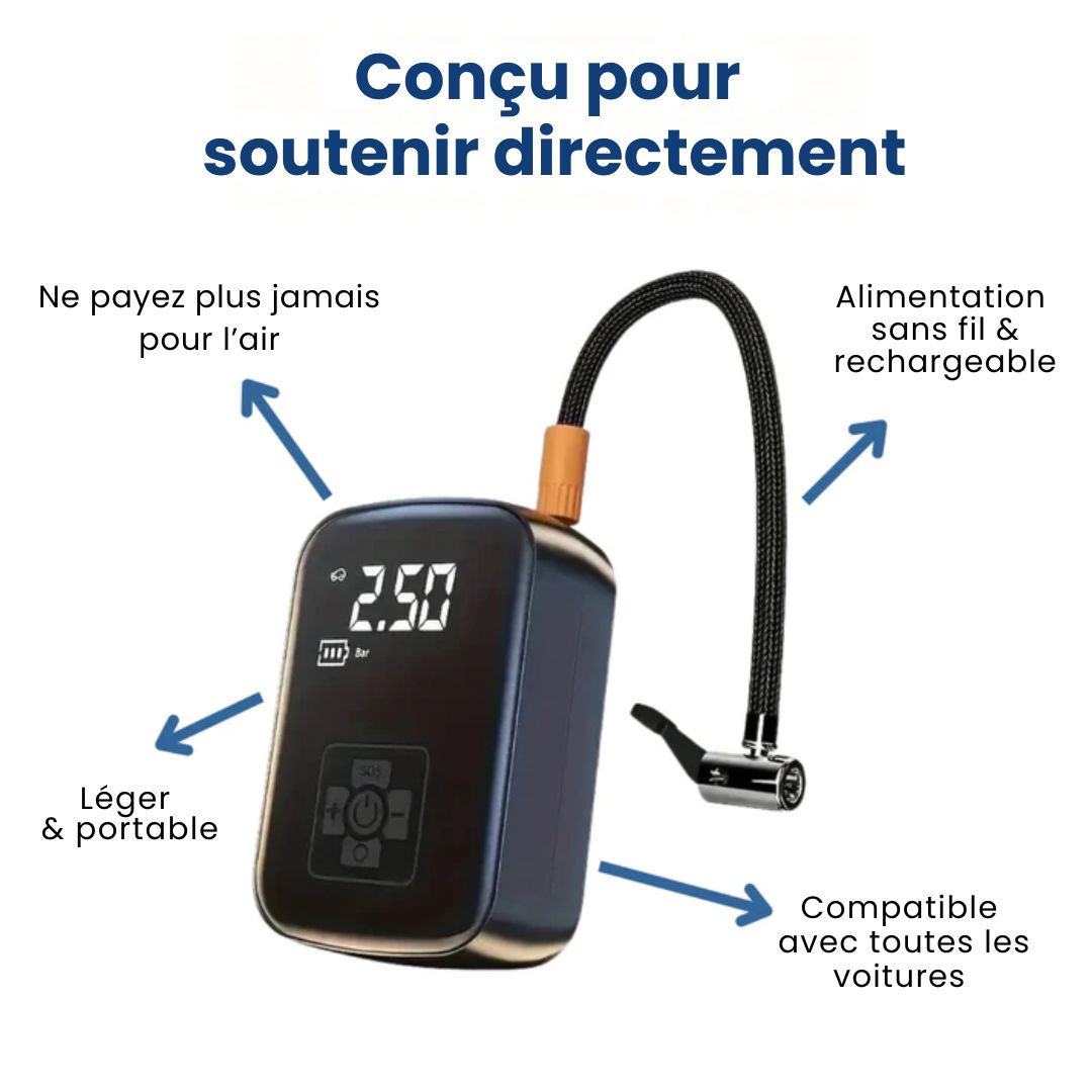 Gonfleur de pneus sans fil